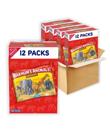 B07F7TJ8N8 BARNUM'S ANIMALS Crackers, Original, 12 Oz, Pack of 4