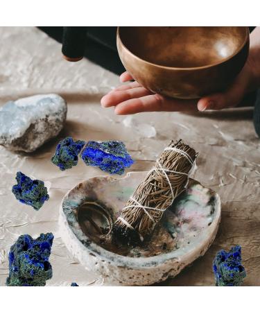 Natural Crystal Rough Natural Azurite Seven Reiki Malachite Specimen - Buy Online on GoSupps.com