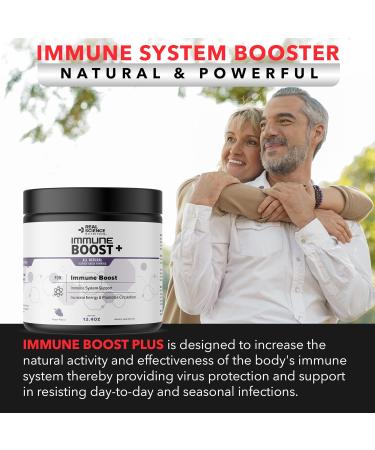 Immune Boost Plus | Natural Immunity Formula Boost Immune System Health and Wellness More Powerful Than Elderberry Zinc Echinacea - in a Fast Acting Powder - Buy Online on GoSupps.com