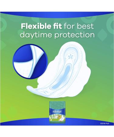 Always Ultra Thin Long/Super Unscented Pads with Wings - 16 Count - Buy Online on GoSupps.com
