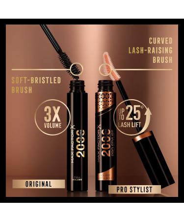 Mascara Max Factor 2000 Calorie Pro Stylist Black Brown 9 ml - Buy Online on GoSupps.com