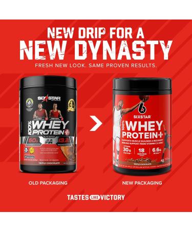 Six Star Elite 100% Whey Protein Plus Triple Chocolate 1.8lbs & Creatine Pills X3 Creatine Capsules Muscle Builder - Buy Online on GoSupps.com