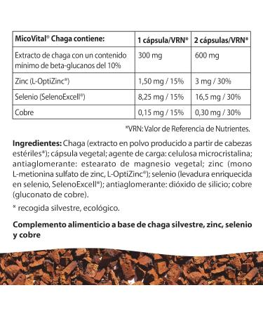 100% Natural Micovital CHAGA LIQUID. 50 ml. - Buy Online on GoSupps.com