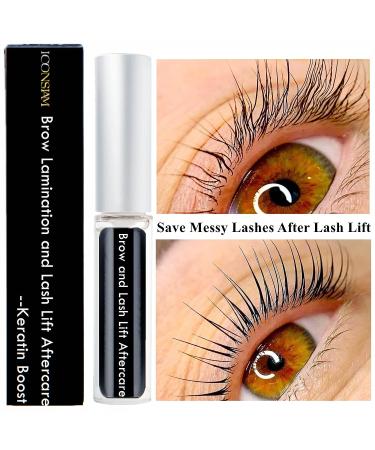 Clear-Brow Lamination Aftercare | Eyebrow Perm Conditioner & Lash Lift Nutrition with 7ml Keratin Oil | Fix & Neat Upwards Over Perming Lashes & Brows | 100-Day Supply - Buy Online on GoSupps.com