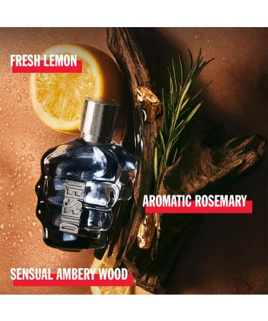 Diesel Only The Brave Eau de Toilette for Men Fougere Scent With Notes of Lemon Rosemary & Ambery Wood 4.2 Fl. Oz. - Buy Online on GoSupps.com