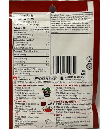 Club House (CLUC0) Dry Sauce/Seasoning/Marinade Mix Pasta Salad 28g(Pack 12 ) - Packaging May Vary - Buy Online on GoSupps.com