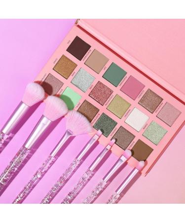 18 Colors Eyeshadow Palette & Brush Set High Pigmented Makeup Kit for Women & Teens | MAGIC SPELL KIT - Buy Online on GoSupps.com