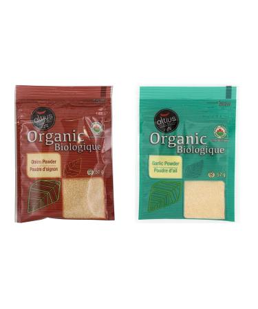 Organic Garlic and Onion Powder 51 g each Pack (Non-GMO)