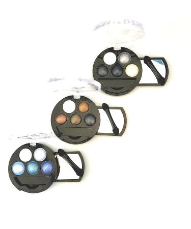 Mallofusa Portable 5 Colors Eye Shadow Palette - Glitter Makeup with Metallic Shimmer for Charming Highlight Look (Ice Age) - 4.7oz - Buy Online on GoSupps.com