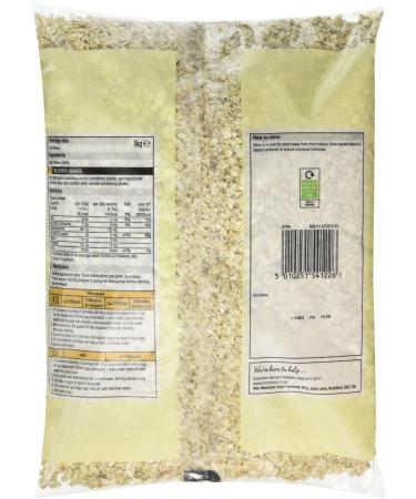 Morrisons Porridge Oats 1kg - Premium Quality Breakfast Essential | Buy Online - Buy Online on GoSupps.com