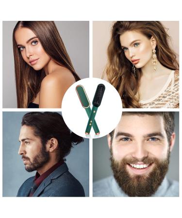 Buy Hair Straightener Brush - Electric Anti-Scald Hot Comb with 4 Temp Settings Fast Heating & 360 Swivel Cord - Ideal for Women - International Shipping Available - Buy Online on GoSupps.com