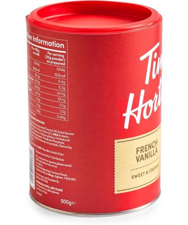 Tim Horton's Instant Cappuccino French Vanilla 16 Ounce & Candy Cane Hot Chocolate Beverage Mix Limited Time Offer 450g Can Instant Cappuccino+Hot Chocolate Beverage Mix French Vanilla Cappuccino 454.00 g (Pack of 1) - Buy Online on GoSupps.com