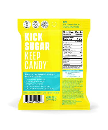 SmartSweets Sour Blast Buddies  Candy with Low Sugar (3g)  Low Calorie (100)  No Artificial Sweeteners  Plant-Based  Gluten-Free  Non-GMO  Healthy Snack for Kids & Adults  1.8oz (Pack of 12) 1.8 Ounce (Pack of 12) - Buy Online on GoSupps.com