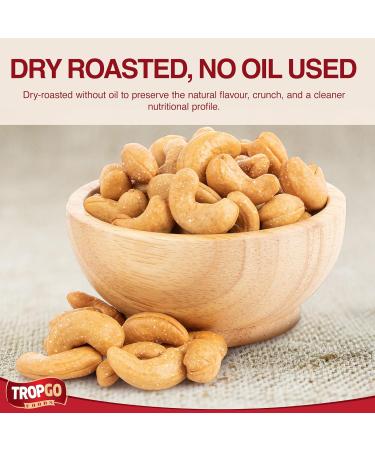 Tropgo Noix de Cajou Grill es 500g x2 L g rement Sal es Riches en Fibres et Prot ines Fra ches Casher Id ales en Snack Achat en Gros Pratique - Buy Online on GoSupps.com