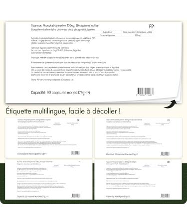 Swanson Phosphatidylserine 300mg per Daily Dose 90 Soft Capsules High Dosed Gluten Free Non-GMO - Buy Online on GoSupps.com