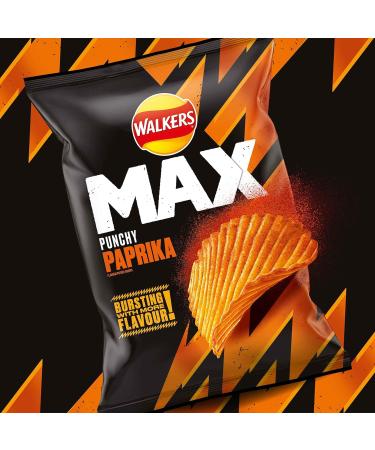 Walkers Max Paprika 140g: Delicious and Bold Flavor | Buy Online Now - Buy Online on GoSupps.com