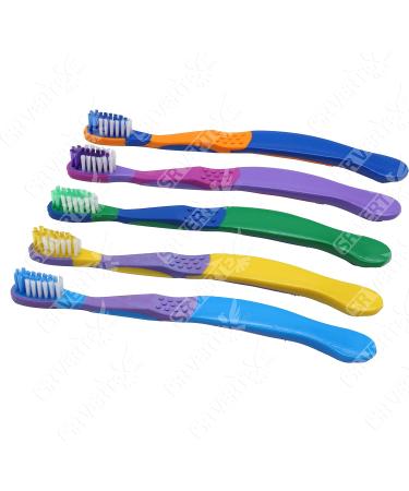 10Pk - Kids Manual Toothbrushes 15.5cm Soft and Gentle Bristles Children Travel Tooth Brushes Non-Toxic Travel Essentials for Kids Ages 3+Y 10 Pack - Buy Online on GoSupps.com