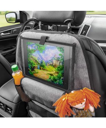 Reer Car Seat Organizer Travelkid with Tablet Compartment - Dirt-Repellent & Multi-Bag Design for All Car Seats - Gray - Buy Online on GoSupps.com