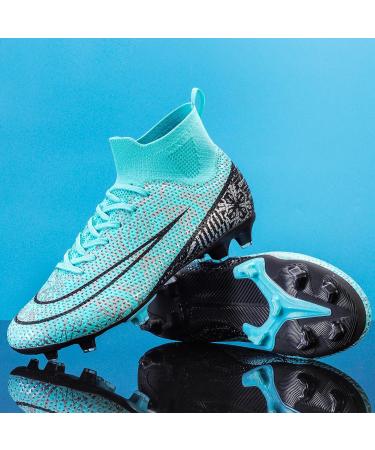 HAIMIAH Unisex Gold-Spiked Soccer Shoes | Grass Training Football Boots - Buy Online on GoSupps.com