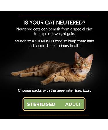PRO PLAN Senior 7+ STERILISED LONGEVIS Rich in Turkey Dry Cat Food 3kg For Neutered Cats Sterilised 7+ years Turkey 3 kg (Pack of 1) - Buy Online on GoSupps.com