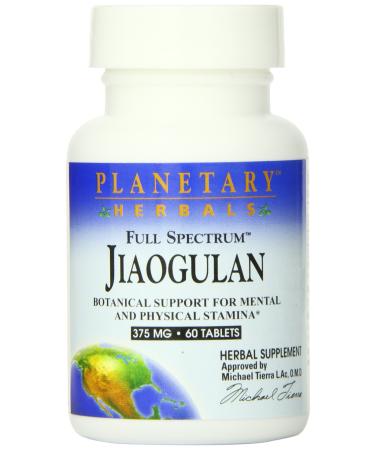 Planetary Herbals Full Spectrum Jiaogulan 375 mg 60 Tablets