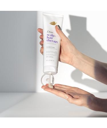 Dove Density Boost Clarifying Foaming Scrub - Gentle Scalp Exfoliation with Vitamin B3 & Zinc | 9 oz - Sulfate-Free Hair Therapy - Buy Online on GoSupps.com