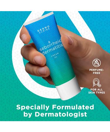 Dermoscribe Seborrheic Dermatitis & Eczema Cream - Fast-Acting Itchy Skin Relief | 2 oz - Buy Online on GoSupps.com