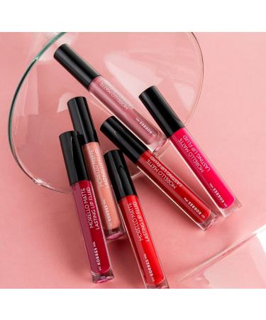KORRES Morello Matte Lasting Lip Fluid No. 53 Red Velvet - Long-lasting 3.4 ml - International Shipping Available - Buy Online on GoSupps.com