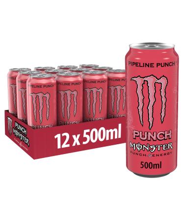 Monster Pipeline 500ml Perforation Cans 12 Pack