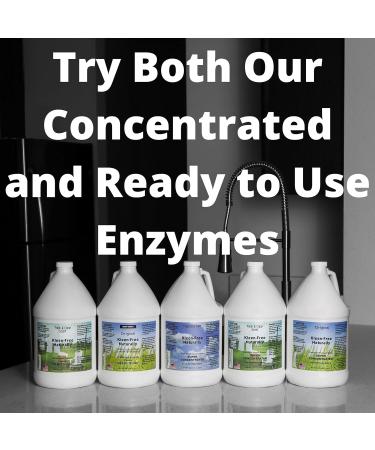 Preformed Enzyme Cleaner - Multi-Purpose Enzyme Solution & Laundry Additive - Ready-to-Use 128oz (1 Gallon) - Fresh Scent - International Shipping - Buy Online on GoSupps.com