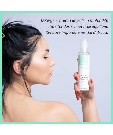 Me myeasy Face Gel Make-up Remover Acne Pimples Dilated Pores Aloe Vera For All Skin Types Made in Italy Vegan Organic Certified Natural 150 ml - Buy Online on GoSupps.com