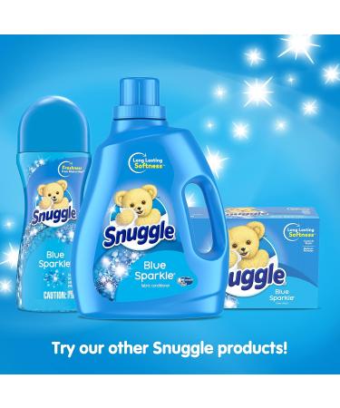 Buy Snuggle Ultra Fabric Softener Liquid - Blue Sparkle 120 Fl Oz | Floral & Citrus Scent | International Shipping Available - Buy Online on GoSupps.com