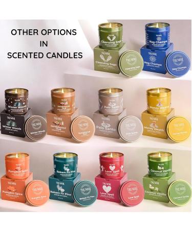 Sage Candle Smudge Kit - 5oz Soy Wax for Cleansing Negative Energy | Organic Aromatherapy Gifts with Crystals | Non-Toxic & Long Lasting - Buy Online on GoSupps.com