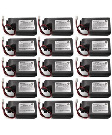 HZH (15 Pcs) MR-BAT6V1SET Battery 6V 1800mAh for MR-BAT6V1SET 2CR17335A WK17 for MR-J4 PLC