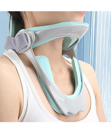 Neck Brace for Posture | 360 Degree Adjustable Front Neck Posture Brace - Forward Head Posture Correction Cervical Neck Traction for Watching Videos - Buy Online on GoSupps.com