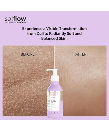 Soflow Harmonizing Blackberry & Plum Shower Gel - Refreshing Clean with Kaolin & Tocopherol Formula - Buy Online on GoSupps.com