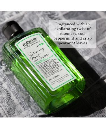 C.O. Bigelow Rosemary Mint Body Cleanser - No. 1520 | Moisturizing Body Wash with Aloe Vera | 10 fl oz - Buy Online on GoSupps.com