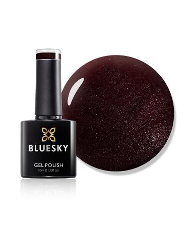 Bluesky Gel Nail Polish Dark Burgundy A007 Deep Red Wine Long Lasting Chip Resistant 10 ml (Requires Drying Under UV LED Lamp) Dark Burgundy A007 10.00 ml (Pack of 1)