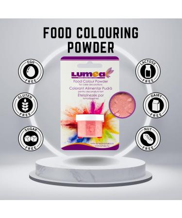 Dekozauber24 Pink Food Coloring Powder - Fat-Soluble Baking Accessory for Fondant & Marzipan - 2-4g Can - Buy Online on GoSupps.com