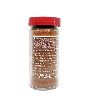 Morton & Bassett Chinese 5 Spice - 1.9 oz Jar | Authentic Flavor for Cooking - Buy Online on GoSupps.com