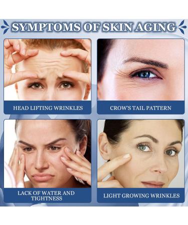 Leg up 2 pieces facial serum cream serum with immediate effect improves skin elasticity reduces wrinkles direct effect face for all skin types 2 x 30 g 15 ml 2er Pack - Buy Online on GoSupps.com