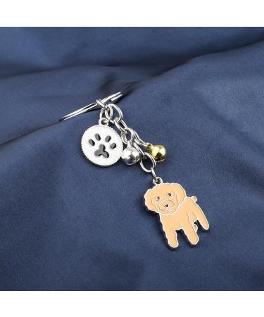 ENSIANTH Dog Keychain - Perfect Gift for Dog Lovers | Puppy & Paw Print Keyring for Dog Owners - Buy Online on GoSupps.com