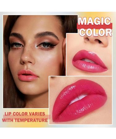 3PCS Aloe Vera Color Changing Lipstick Set Magic Jelly Lipstick Long Lasting Highly Pigmented Color Change Lip Gloss Waterproof Lips Moisturizer Non-Sticky Cup Tinted Lip Balm Stain Makeup Set - Buy Online on GoSupps.com