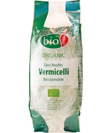Bioasia Organic Glass Noodles Long glass noodles made from organic pea starch Naturally vegan and gluten-free 1 x 100 g