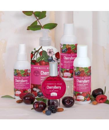  Helan Helan I Sorbetti CherryBerry - Revitalising Scented Body Cream with Antioxidant Vitamin C & E Blackcurrant Black Cherry - Gentle Moisturiser & Body Milk with Sweet Almond Oil - Made in Italy 150ml - Buy Online on GoSupps.com