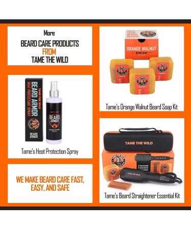 Tame the Wild Premium Beard Grooming Kit for Men - Natural Beard Growth Kit with Beard Wash, Brush, Comb, Balm, and Oil - Gift Set - Buy Online on GoSupps.com
