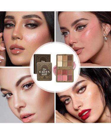 Concealing and cream blush cream concealing blush multifunctional facial blush | makeup and contour blusher 12 colors rub-in for women and girls - Buy Online on GoSupps.com