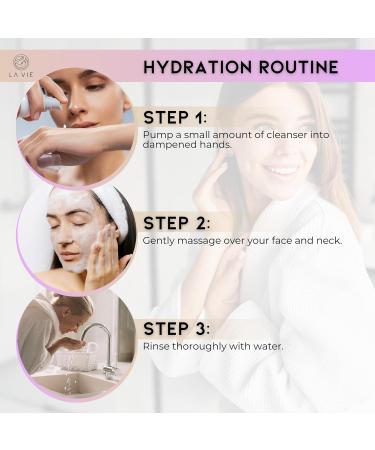 Buy La Vie Rejuvenating Facial Cleanser - Anti-Aging Face Wash with Caffeine & Aloe Vera for Women - Shipping Worldwide - 100ml/3.38Fl Oz - Buy Online on GoSupps.com