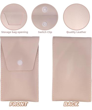 Fashionable Minimalist Makeup Brush Set with Leather Storage Bag - Lightweight & Portable Green Makeup Brush Organizer - Buy Online on GoSupps.com