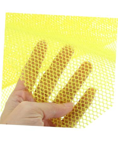 DOITOOL Bath Towel Bathing Sponge Exfoliating Back Scrubber African Net Sponge Body Exfoliator Back Scrubber for Women Esponja Para Ba arse Cleaning Rag Strip Bath Wipe Nylon 30x80x0.2cm Yellow - Buy Online on GoSupps.com